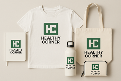 image for Marchandise by Healthy Corner button