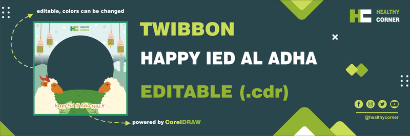 Highlight image for TWIBBON HAPPY EID AL ADHA