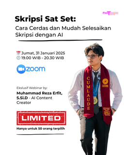 image for Skripsi Sat Set: Cara Cerdas dan Mudah Selesaikan Skripsi dengan AI button