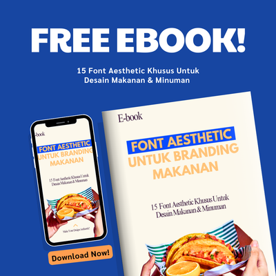 image for Free! E-book Font Aesthatic!  button