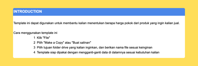 Highlight image for [FREE] Template Perhitungan HPP untuk Produk UMKM Kamu! Best for Beginner, nggak perlu ngerti finance!