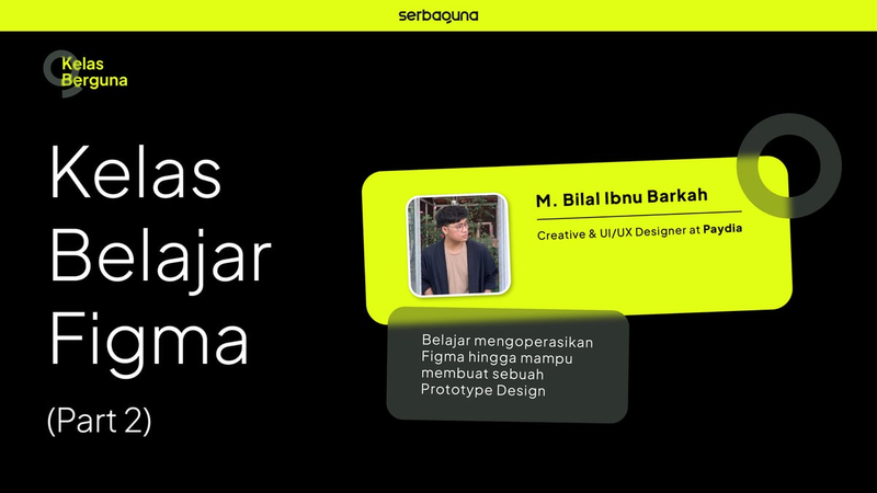 Highlight image for Kelas Belajar Figma Lanjutan