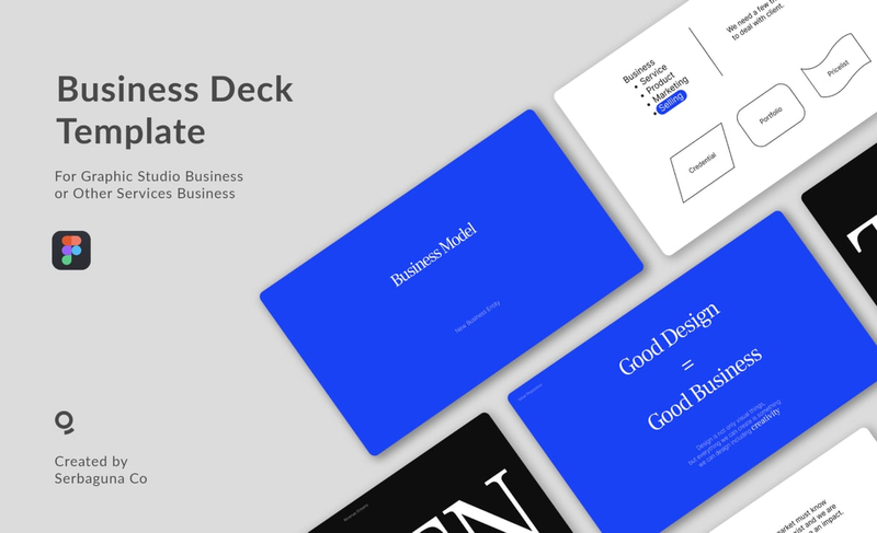 Highlight image 1 for Business Deck Template
