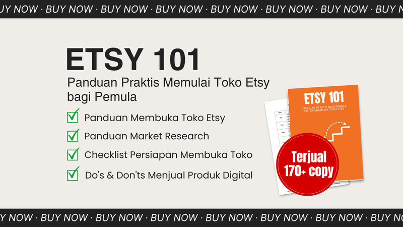 Highlight image for Etsy 101: Panduan Memulai Toko Etsy bagi Pemula