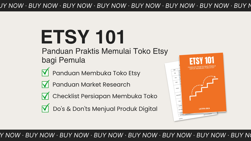 Highlight image for Etsy 101: Panduan Memulai Toko Etsy bagi Pemula
