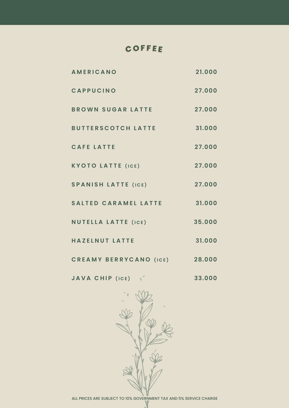 Image for Our Menu