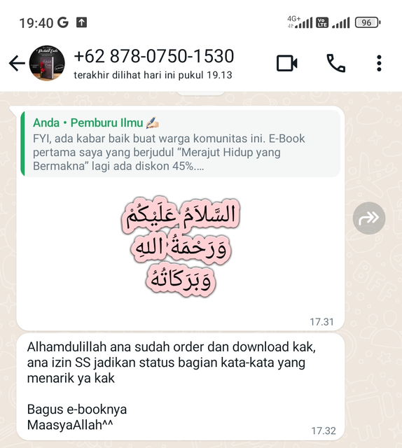 Image 0 for Apa kata mereka setelah membaca Ebook ini?