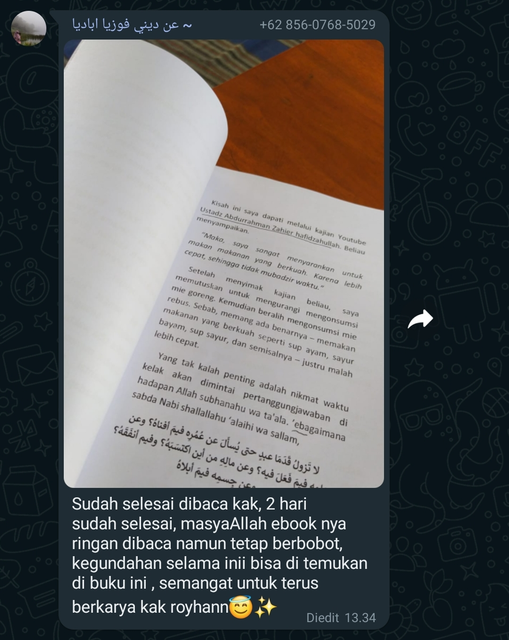Image 1 for Apa kata mereka setelah membaca Ebook ini?