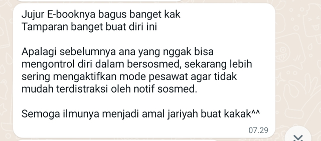 Image 2 for Apa kata mereka setelah membaca Ebook ini?