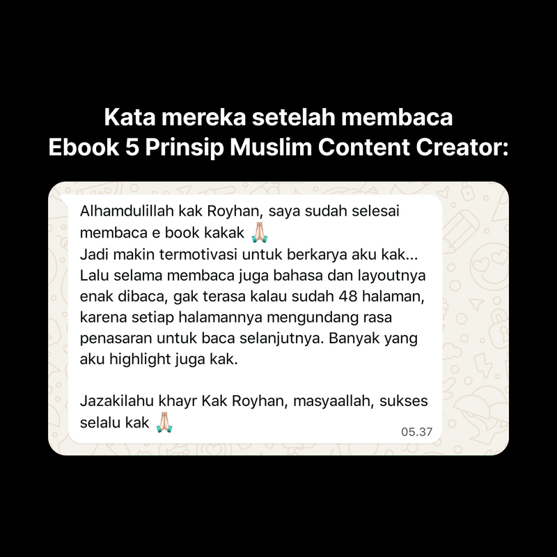 Image 0 for Testimoni