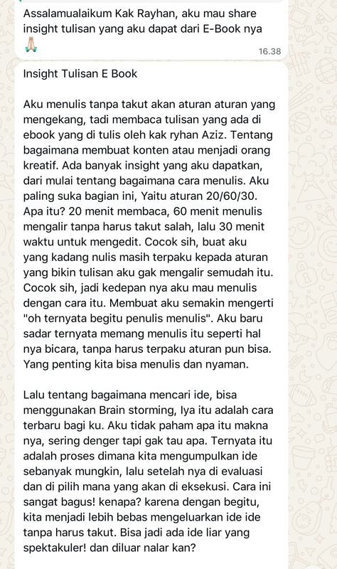 Image 1 for Kata mereka tentang ebook ini