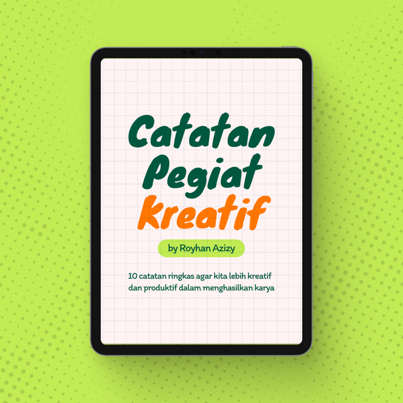 Highlight image for Ebook Catatan Pegiat Kreatif
