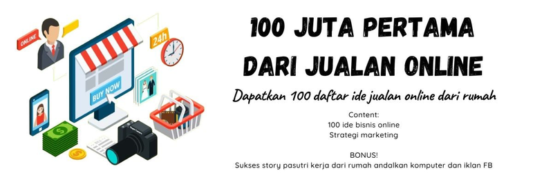 Highlight image for 100 Juta Pertama dari Jualan Online