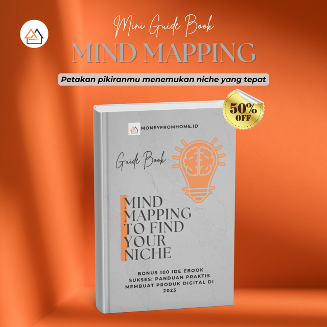 Image for MINI GUIDE BOOK - MIND MAPPING TO FIND YOUR NICHE