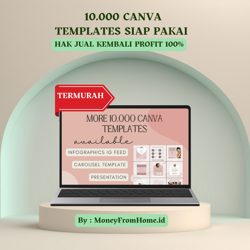 Highlight image 1 for Template Canva Design Untuk Social Media Siap Pakai dengan Hak Jual Kembali
