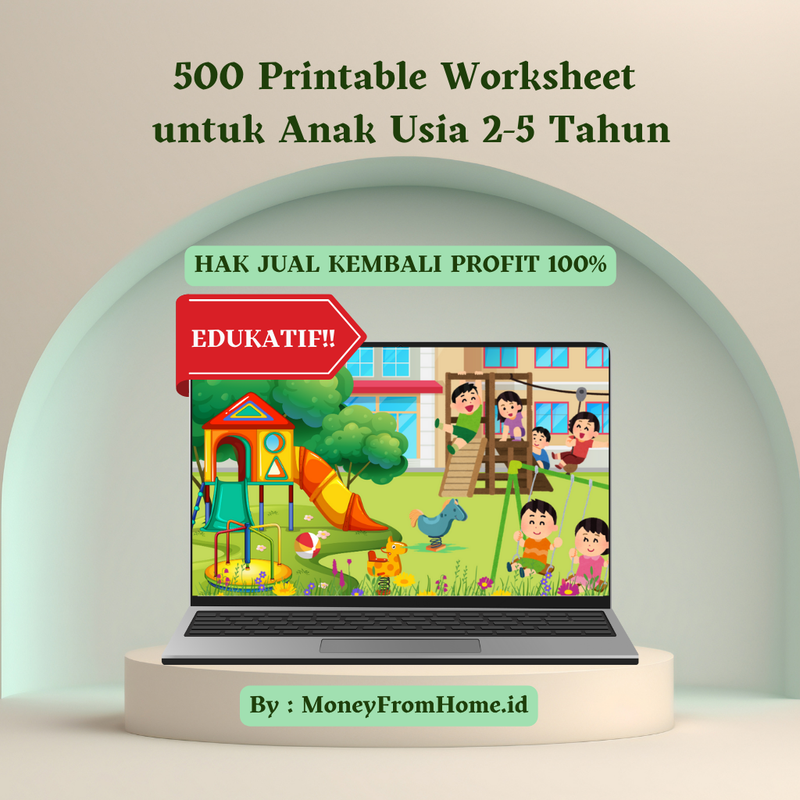 Highlight image for EDUPROFIT - STRATEGI TERBUKTI MENJUAL WORKSHEET EDUKASI ANAK DARI RUMAH