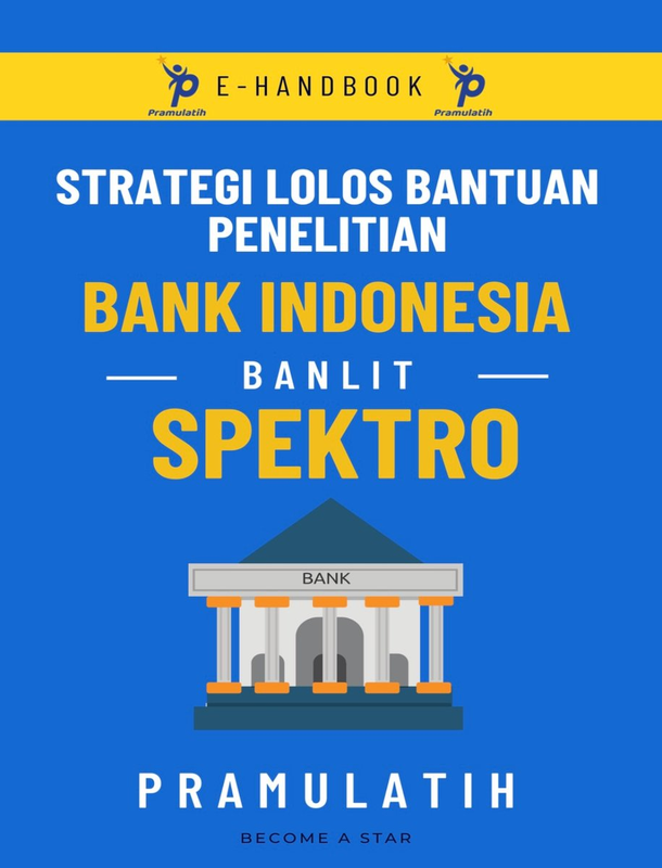 Highlight image for E-Book Strategi Lolos Bantuan Penelitian BI Banlit Spektro