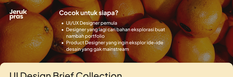 Highlight image for UI Design Brief Collection
