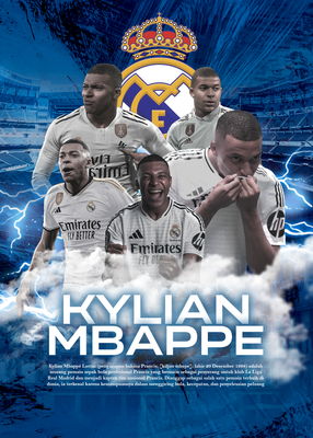 image for REAL MADRID TEMPLATE POSTER (PSD)  button