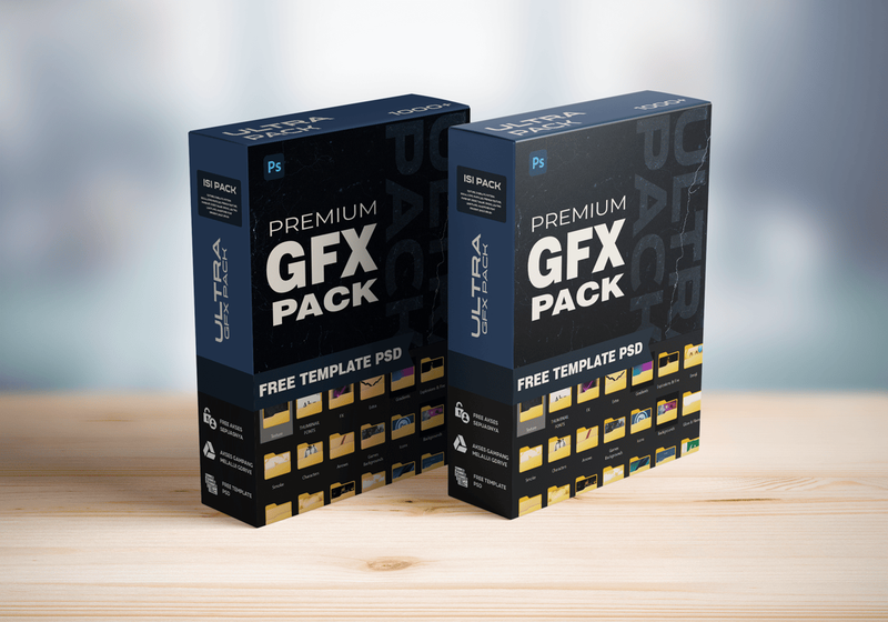 DISKON!! PREMIUM EDITING & GFX PACK (FREE PSD TEMPLATE)