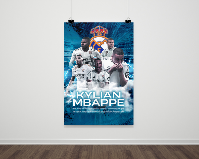 Highlight image for TEMPLATE POSTER PSD SPORT REAL MADRID 