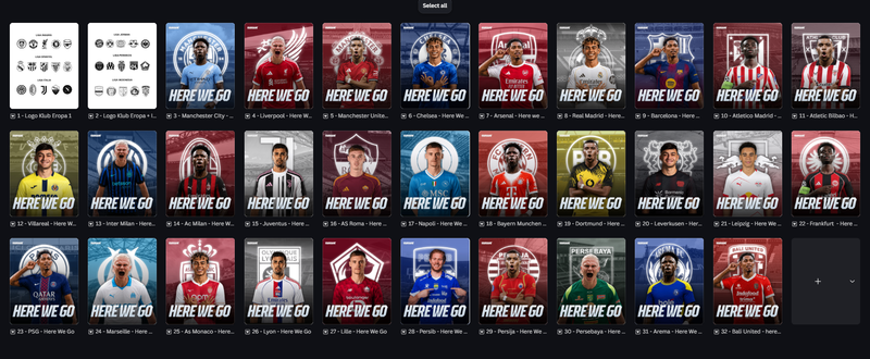 Highlight image for HERE WE GO -  FOOTBALL TRANSFER FABRIZIO ROMANO TEMPLATES⚽