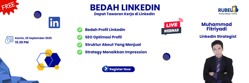 Image for Free Webinar Bedah LinkedIn