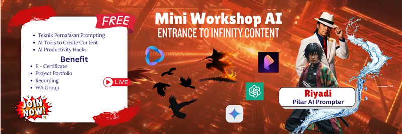 Image for Free Mini Workshop AI - Entrance to Infinity Content