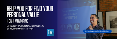 image for 1 On 1 Mentoring Personal branding LinkedIn  button