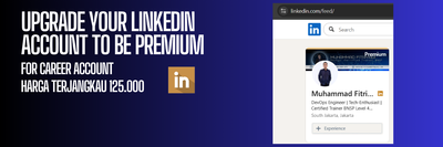 image for LinkedIn Premium Career Account button