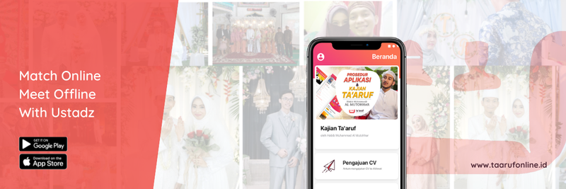 Ta'aruf Online Indonesia profile background
