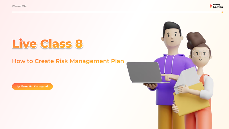 Class 7 | How to Create Risk Management Plan