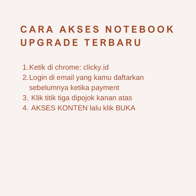 Image 0 for CARA AKSES / DAPET UPDATE TERBARU