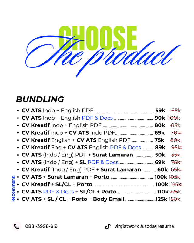 Image for Pricelist Jasa (Testimoni bisa WA ya)