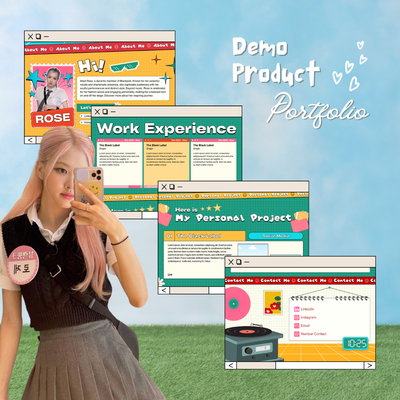 image for ColorWhimsy Folio [Look like website] button