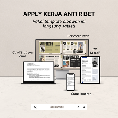🧑‍💻 Koleksi Template CV ATS [Doc/Word], image 1