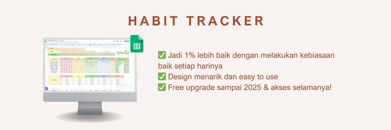Highlight image for Habit Tracker Aesthetic [Spreadsheet]