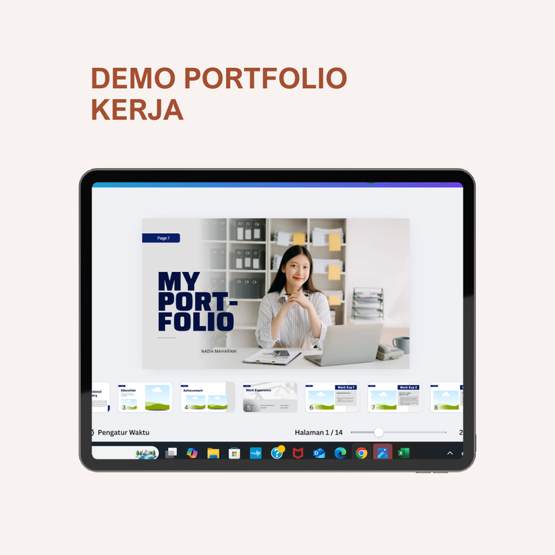 Highlight image 4 for 7 in 1 File (CV, Surat Lamaran, Porto dll) Format Word