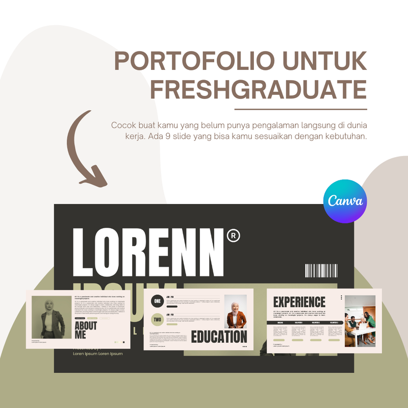 Highlight image for Portofolio Kerja Freshgraduate [Kode 001]
