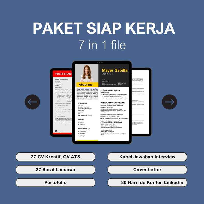 Highlight image for PAKET SIAP KERJA [7 in1 Bundling]