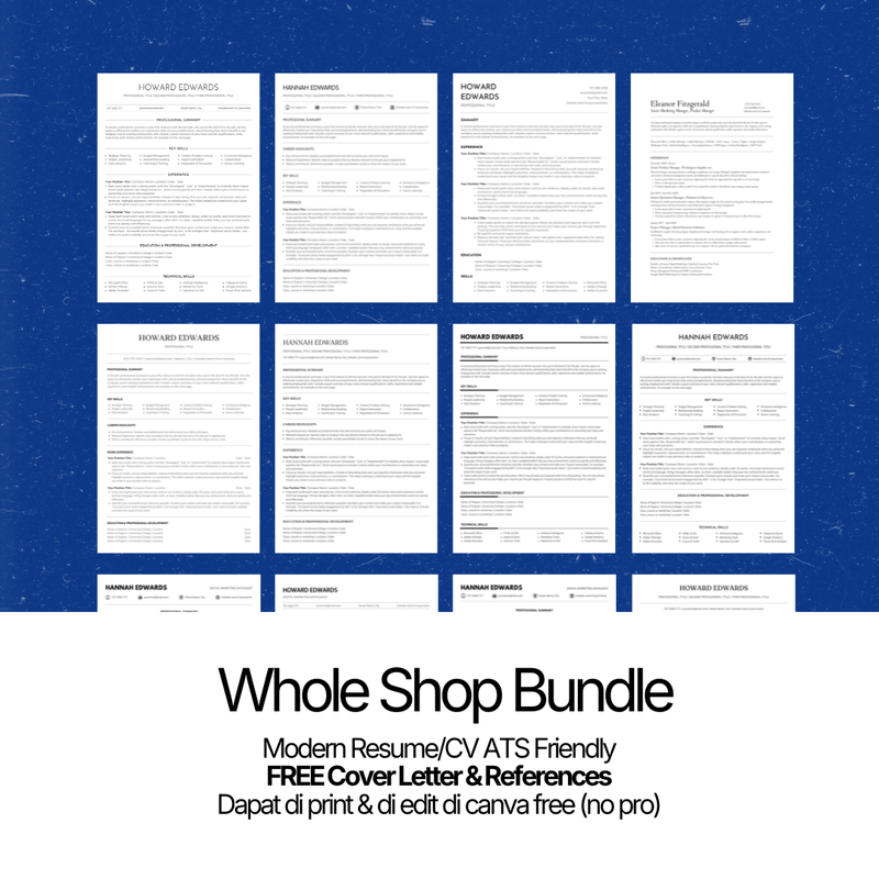 Highlight image for 50+ Template Dokumen Lengkap untuk Apply Kerja