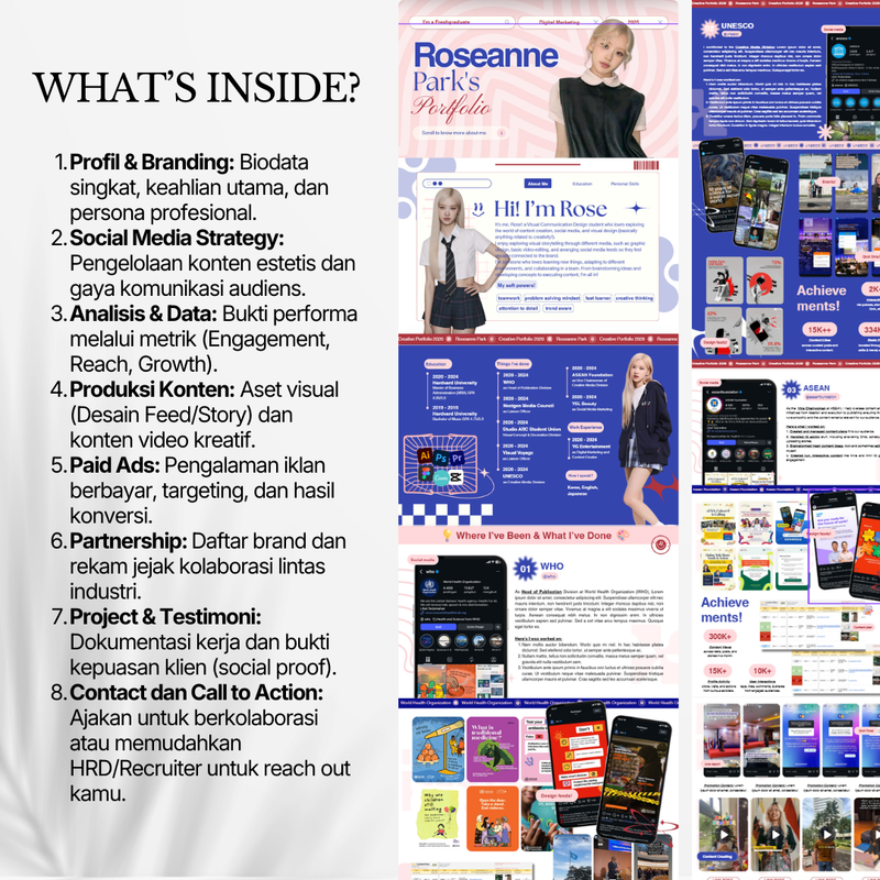 Highlight image for Digital Marketing Web Portfolio [Code 1]