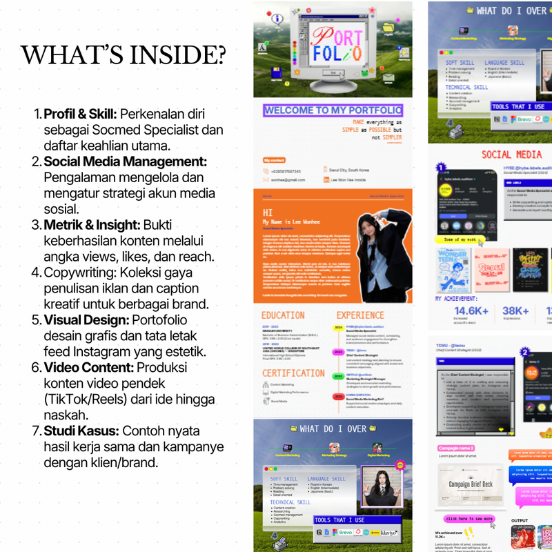 Highlight image for Digital Marketing Web Portfolio [Code 2]