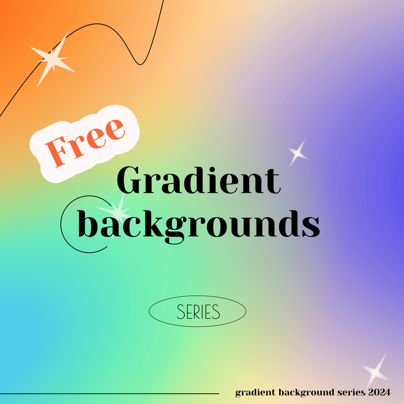 Highlight image for [FREE] Gradient Background Series 2024