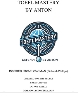 image for TOEFL MASTERY BY ANTON (INSPIRED BY LONGMAN) 0.1.2 version Updated 16 Jan 25 button