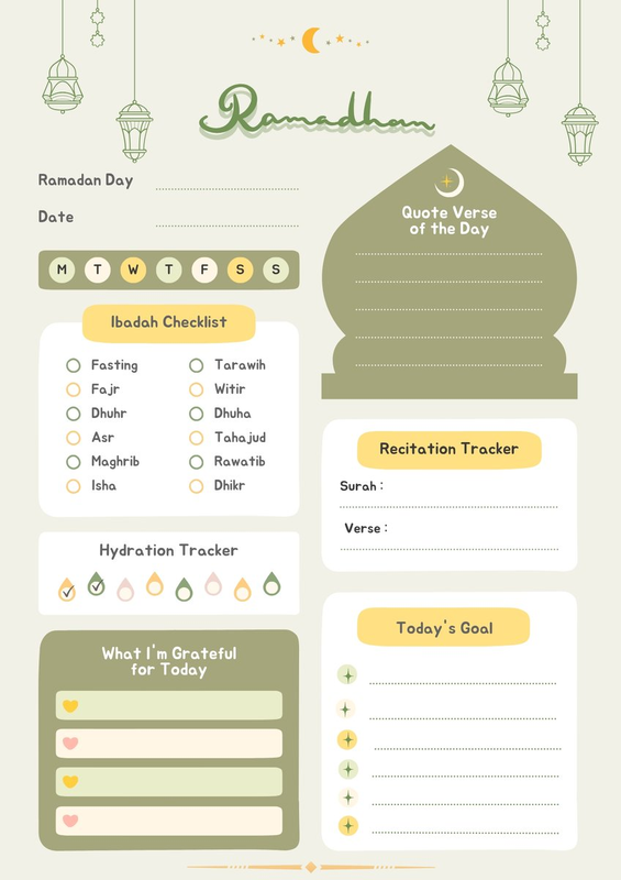 Highlight image for FREE PLANNER RAMADAN 