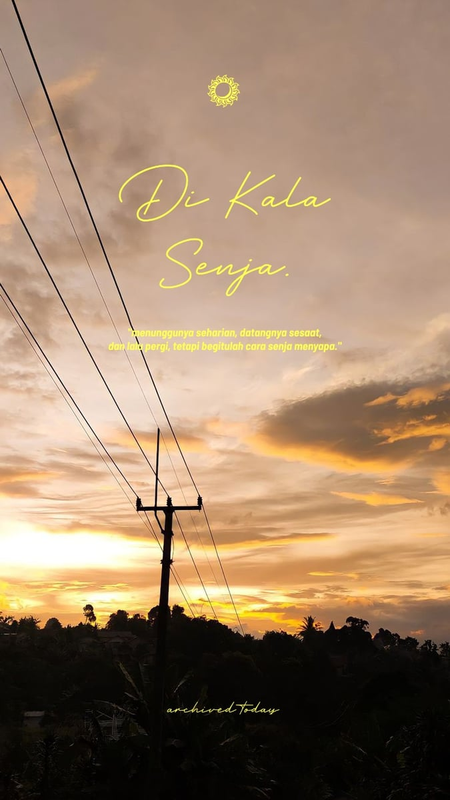 Highlight image for 7 Template tipografi senja untuk desain kamu!