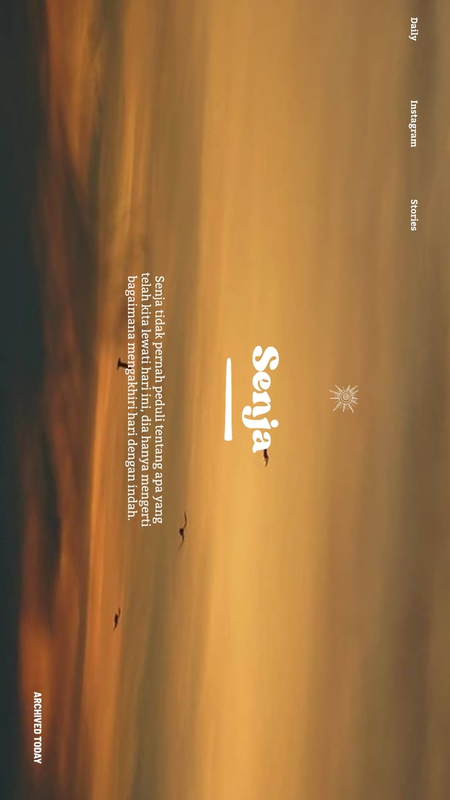 Highlight image for 7 Template tipografi senja untuk desain kamu!