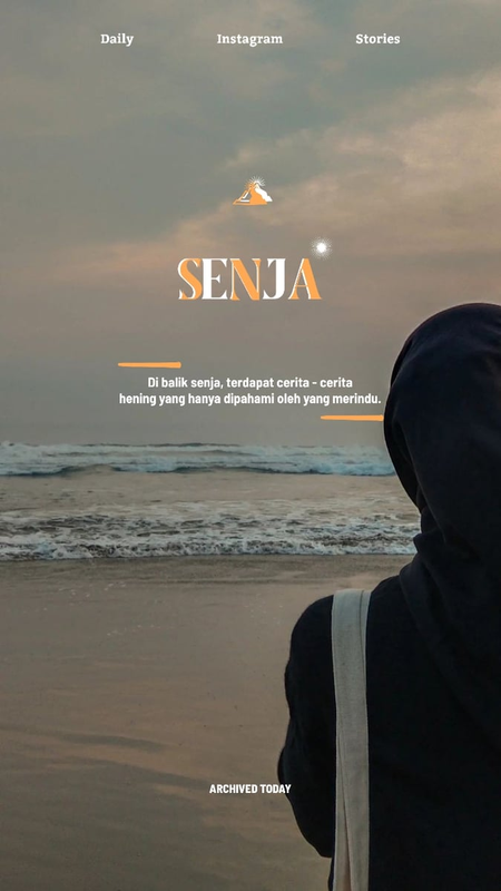 Highlight image for 7 Template tipografi senja untuk desain kamu!