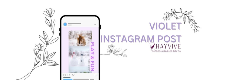 Highlight image for Template Feed Instagram Violet